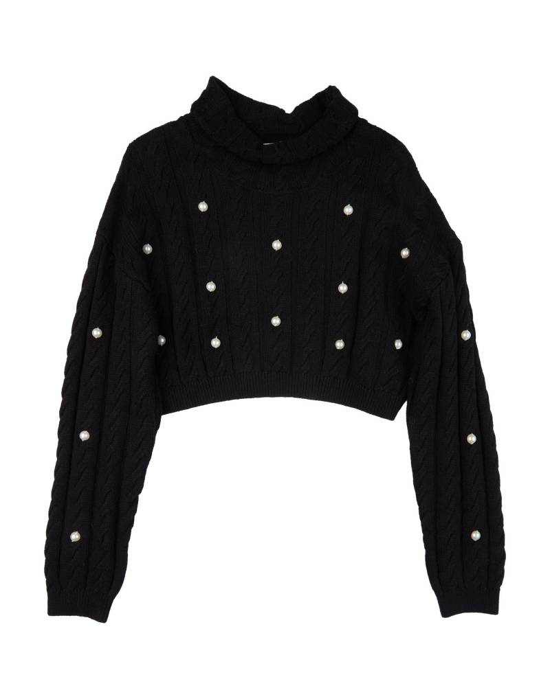 FRACOMINA MINI Rollkragenpullover Kinder Schwarz von FRACOMINA MINI