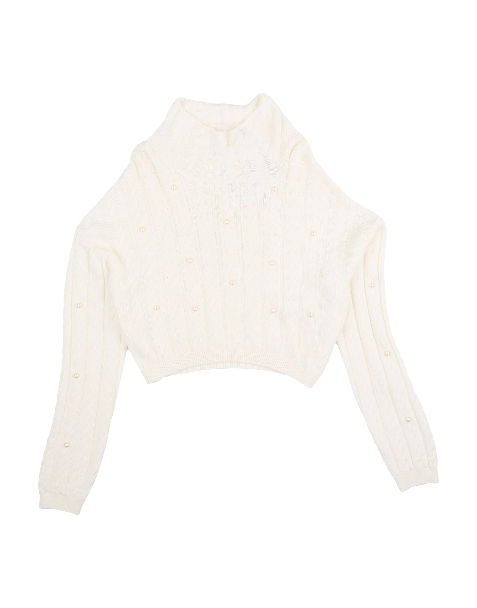 FRACOMINA MINI Rollkragenpullover Kinder Weiß von FRACOMINA MINI