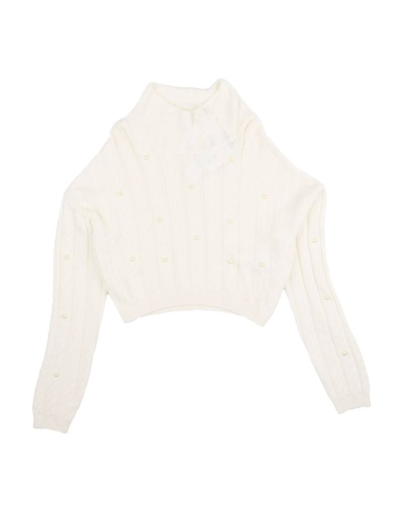 FRACOMINA MINI Rollkragenpullover Kinder Weiß von FRACOMINA MINI