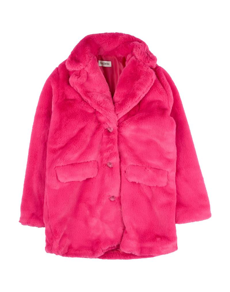 FRACOMINA MINI Shearling- & Kunstfell Kinder Fuchsia von FRACOMINA MINI