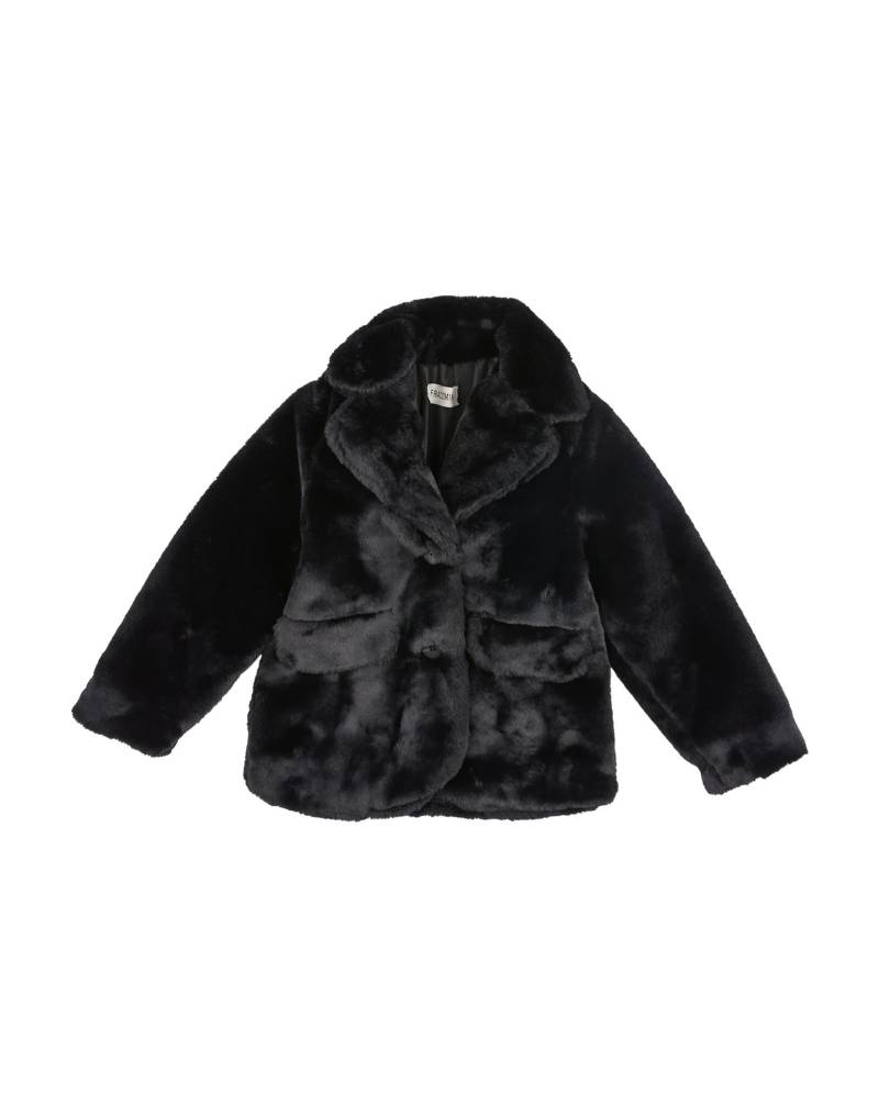 FRACOMINA MINI Shearling- & Kunstfell Kinder Schwarz von FRACOMINA MINI