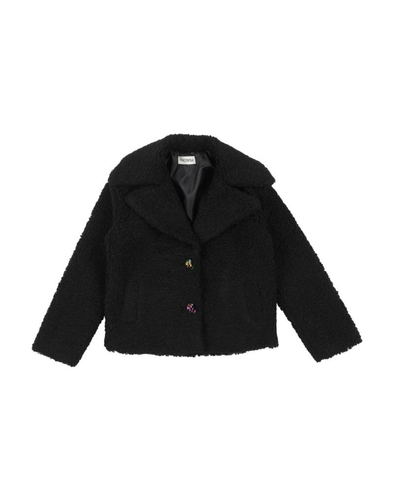 FRACOMINA MINI Shearling- & Kunstfell Kinder Schwarz von FRACOMINA MINI