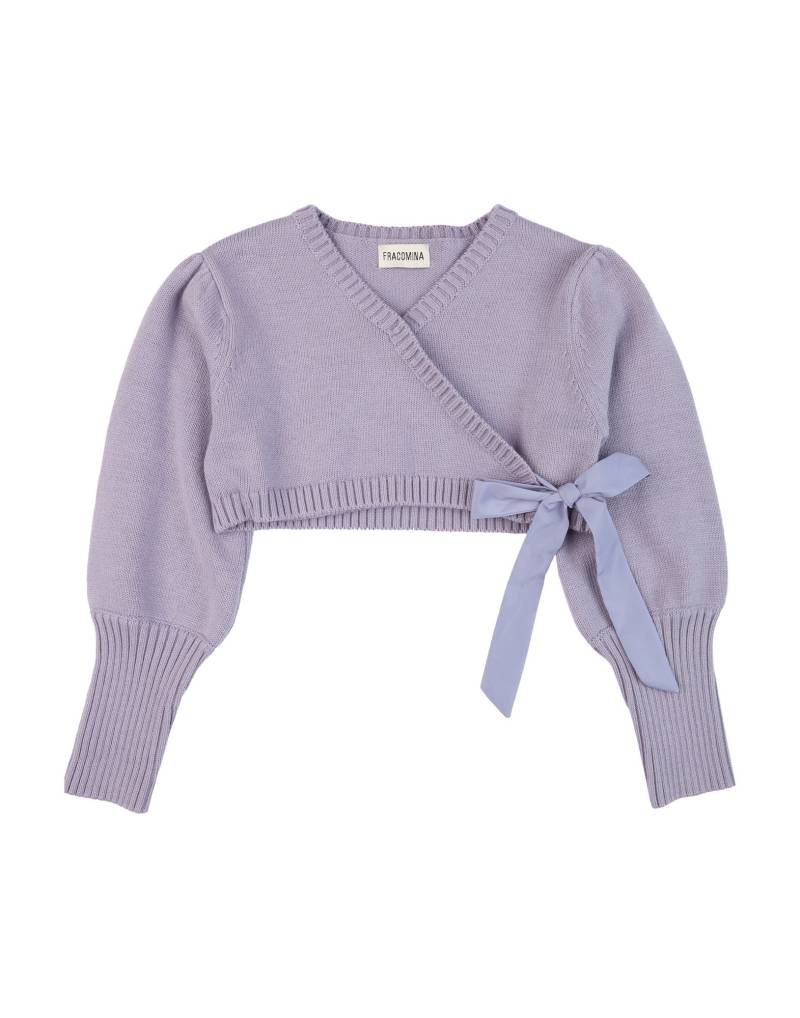 FRACOMINA MINI Wickelpullover Kinder Lila von FRACOMINA MINI