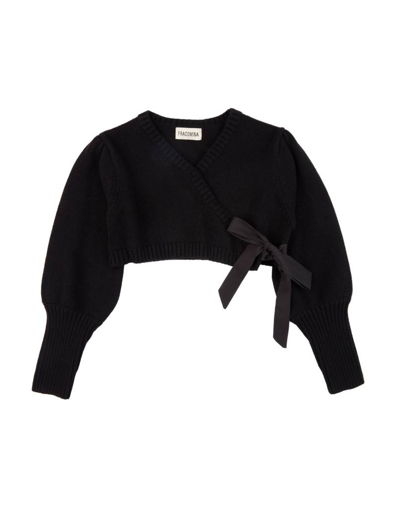 FRACOMINA MINI Wickelpullover Kinder Schwarz von FRACOMINA MINI