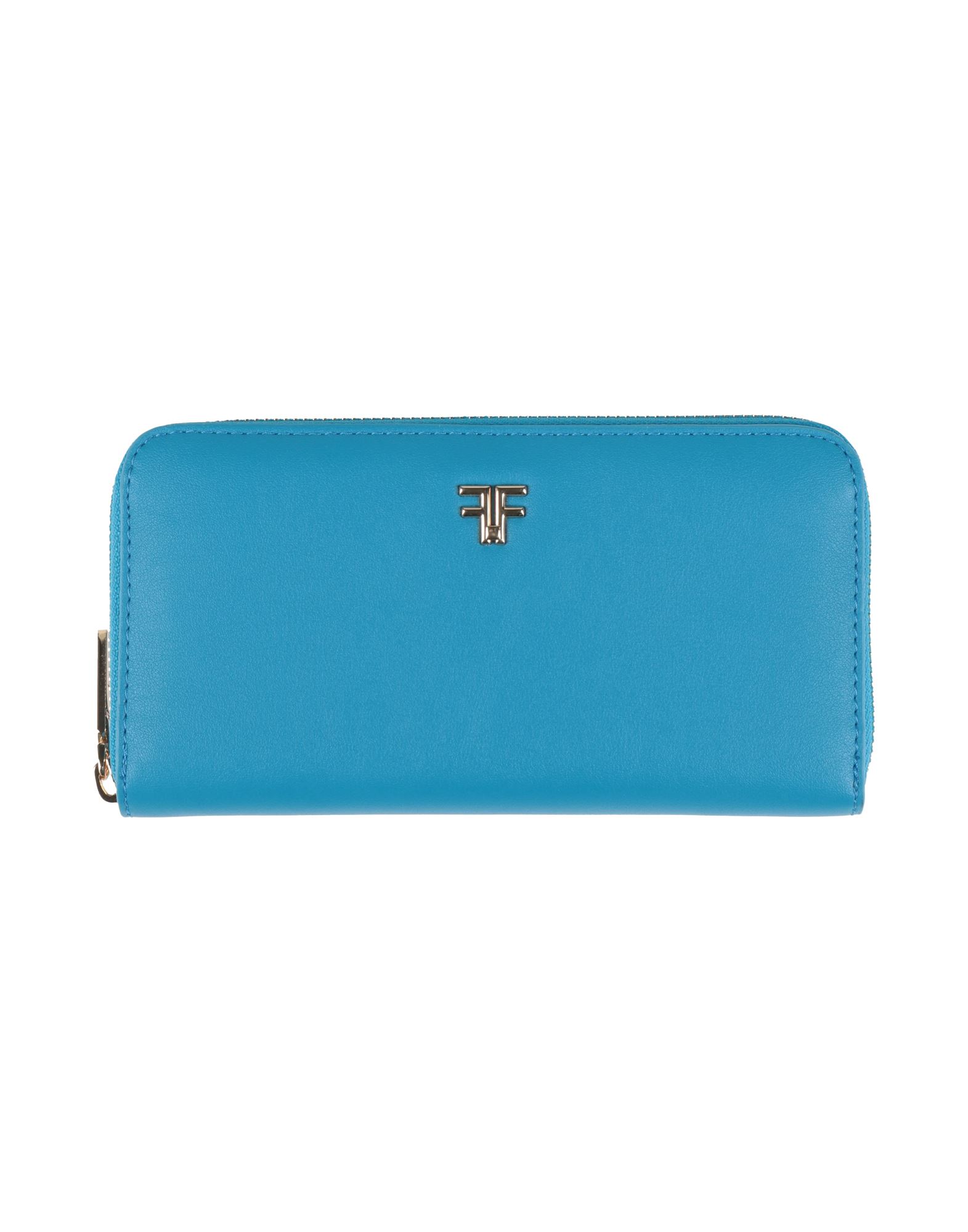FRACOMINA Brieftasche Damen Azurblau von FRACOMINA