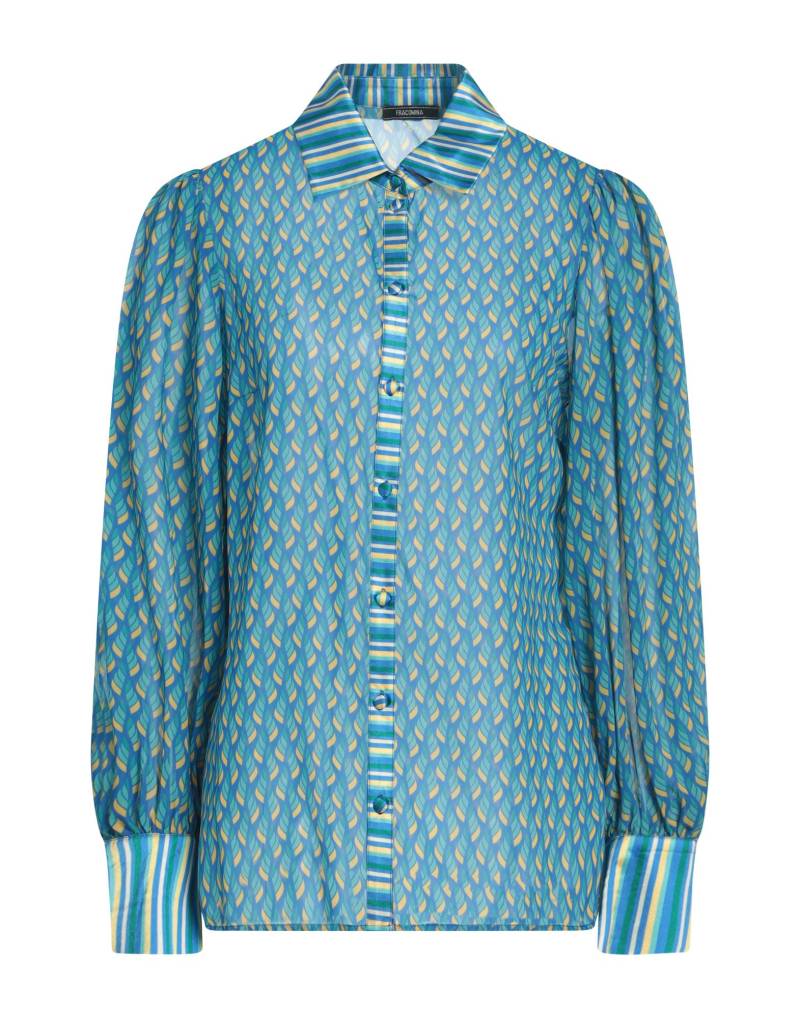 FRACOMINA Hemd Damen Blau von FRACOMINA