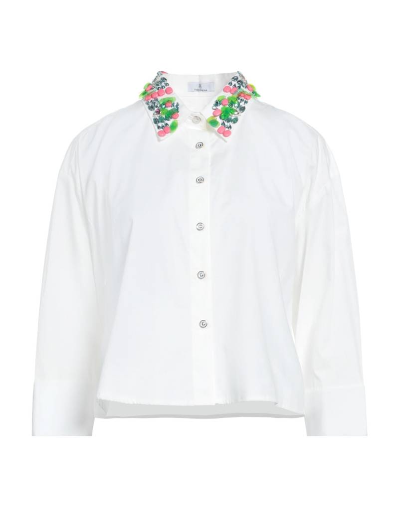 FRACOMINA Hemd Damen Weiß von FRACOMINA