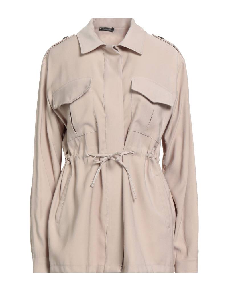 FRACOMINA Jacke & Anorak Damen Beige von FRACOMINA