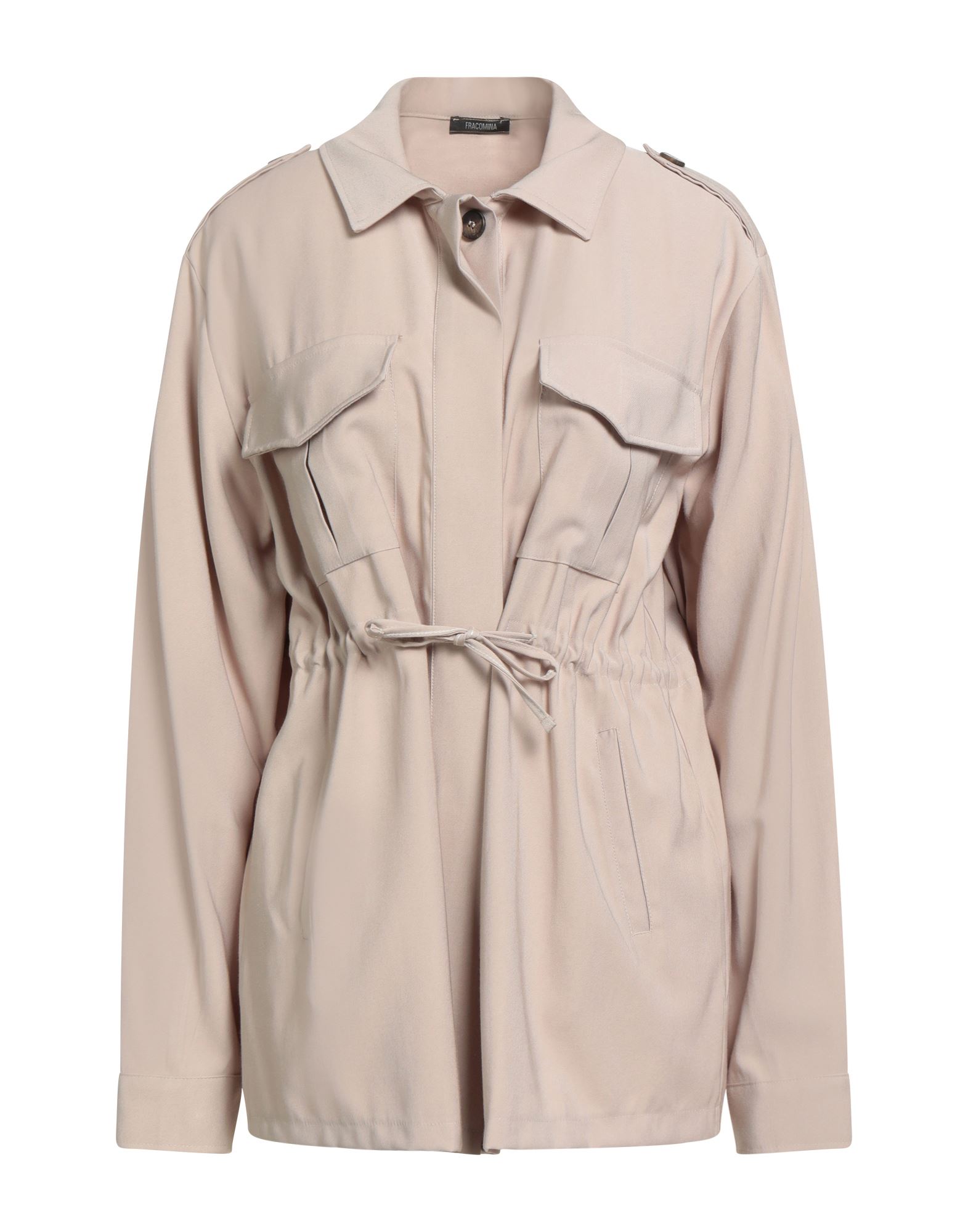 FRACOMINA Jacke & Anorak Damen Hellbraun von FRACOMINA