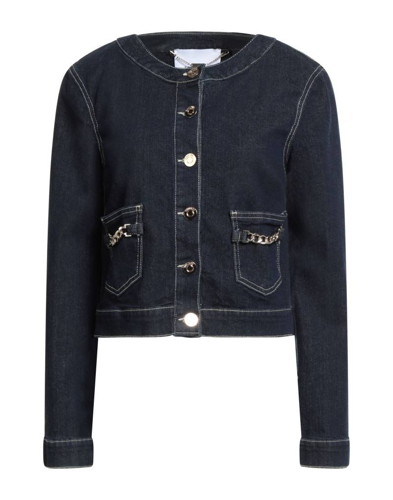 FRACOMINA Jeansjacke/-mantel Damen Blau von FRACOMINA