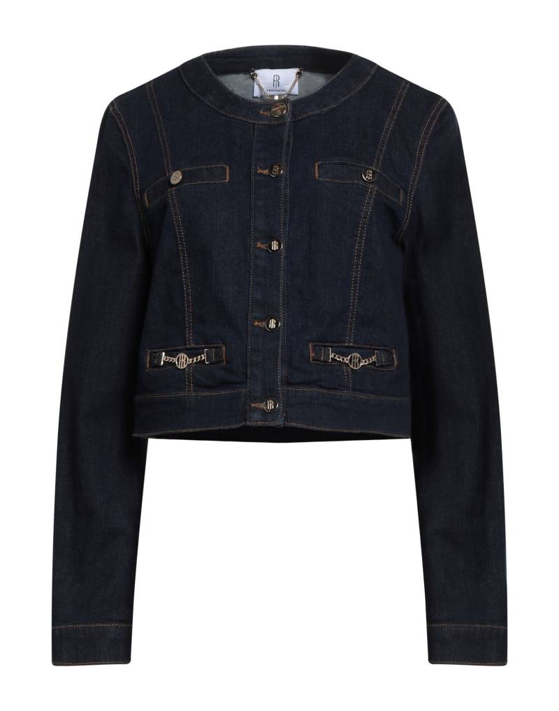FRACOMINA Jeansjacke/-mantel Damen Blau von FRACOMINA