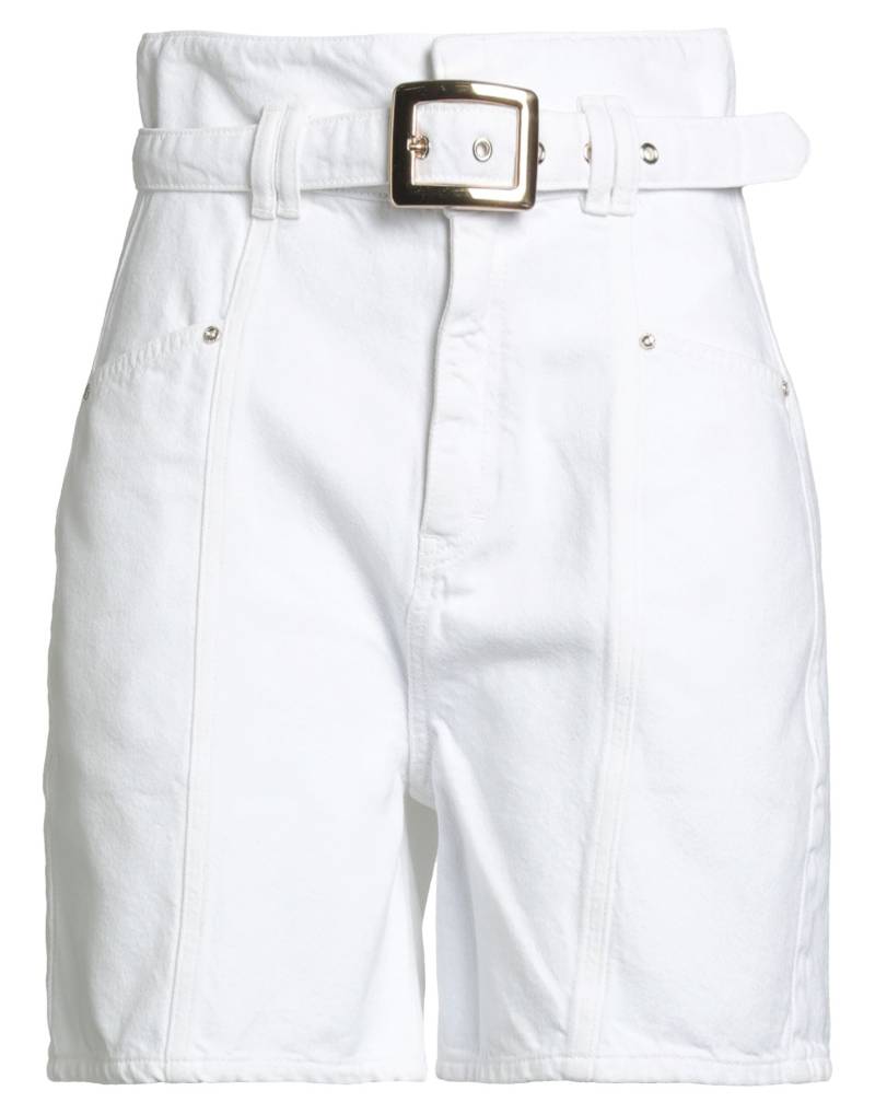 FRACOMINA Jeansshorts Damen Weiß von FRACOMINA