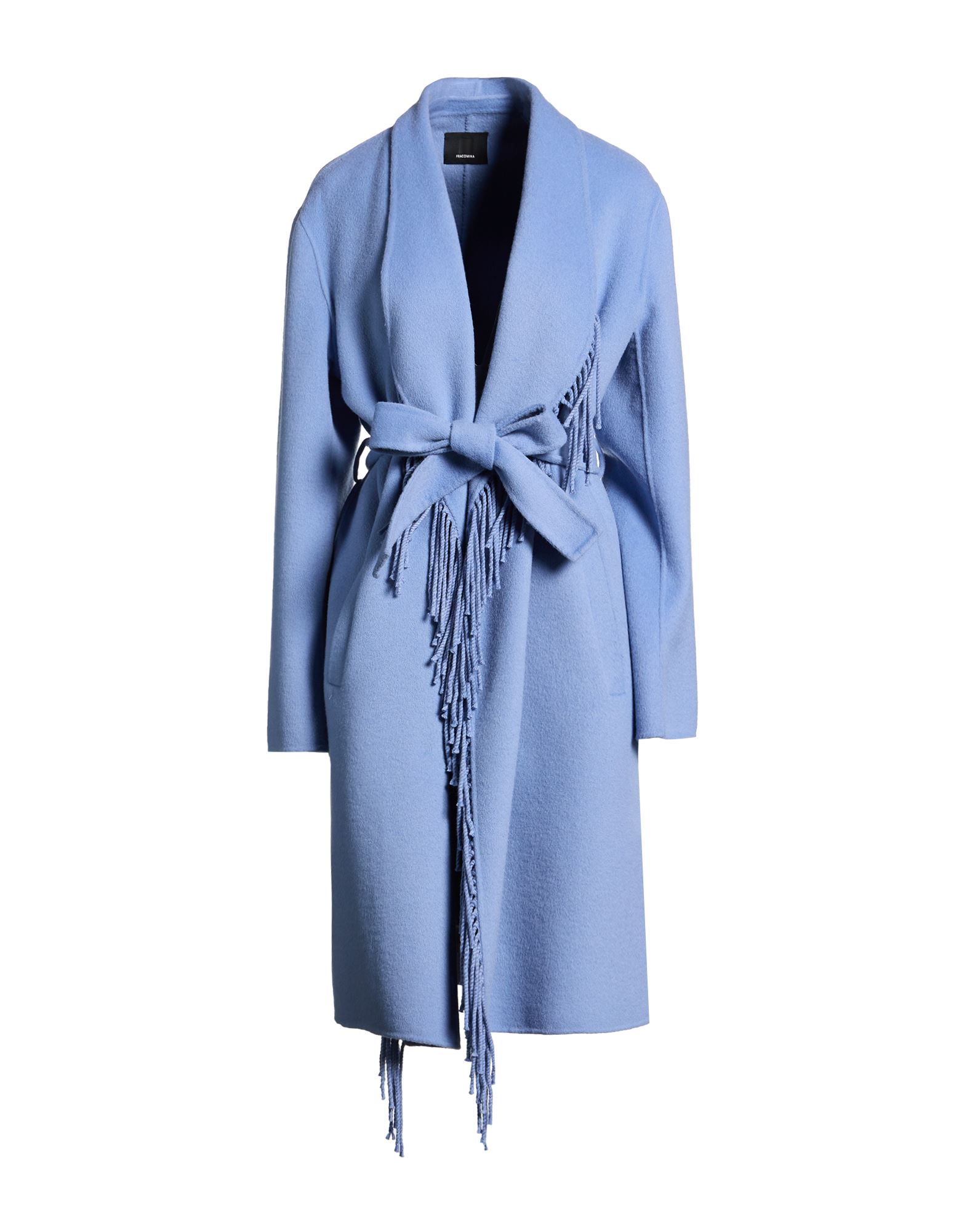 FRACOMINA Mantel Damen Hellblau von FRACOMINA