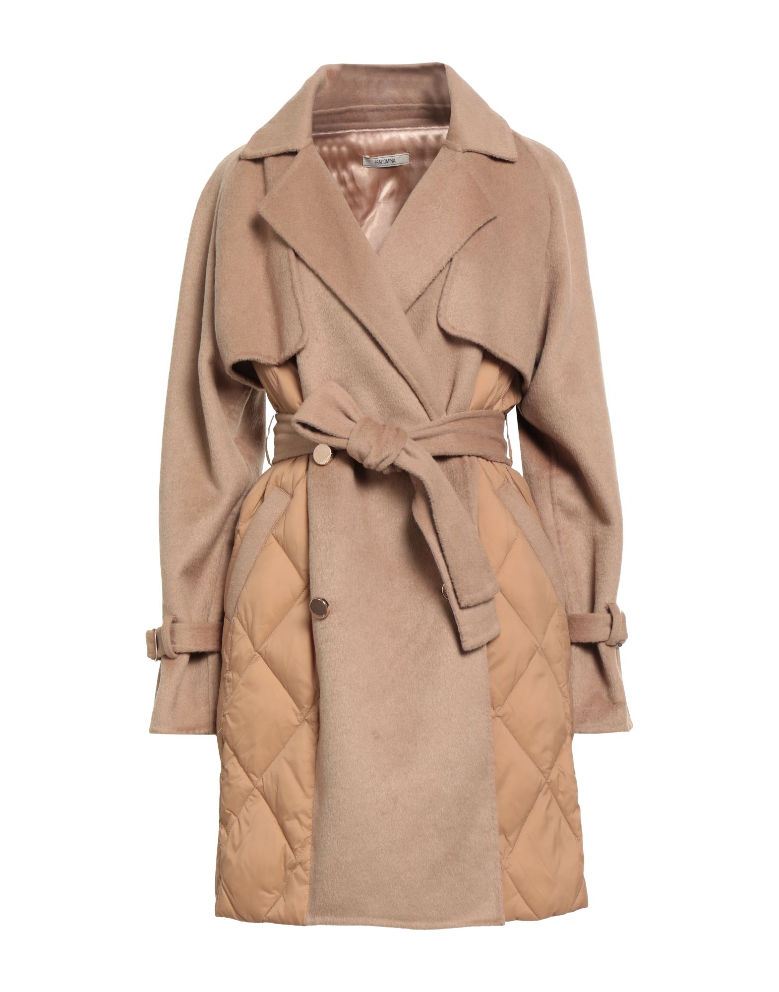 FRACOMINA Mantel Damen Sand von FRACOMINA