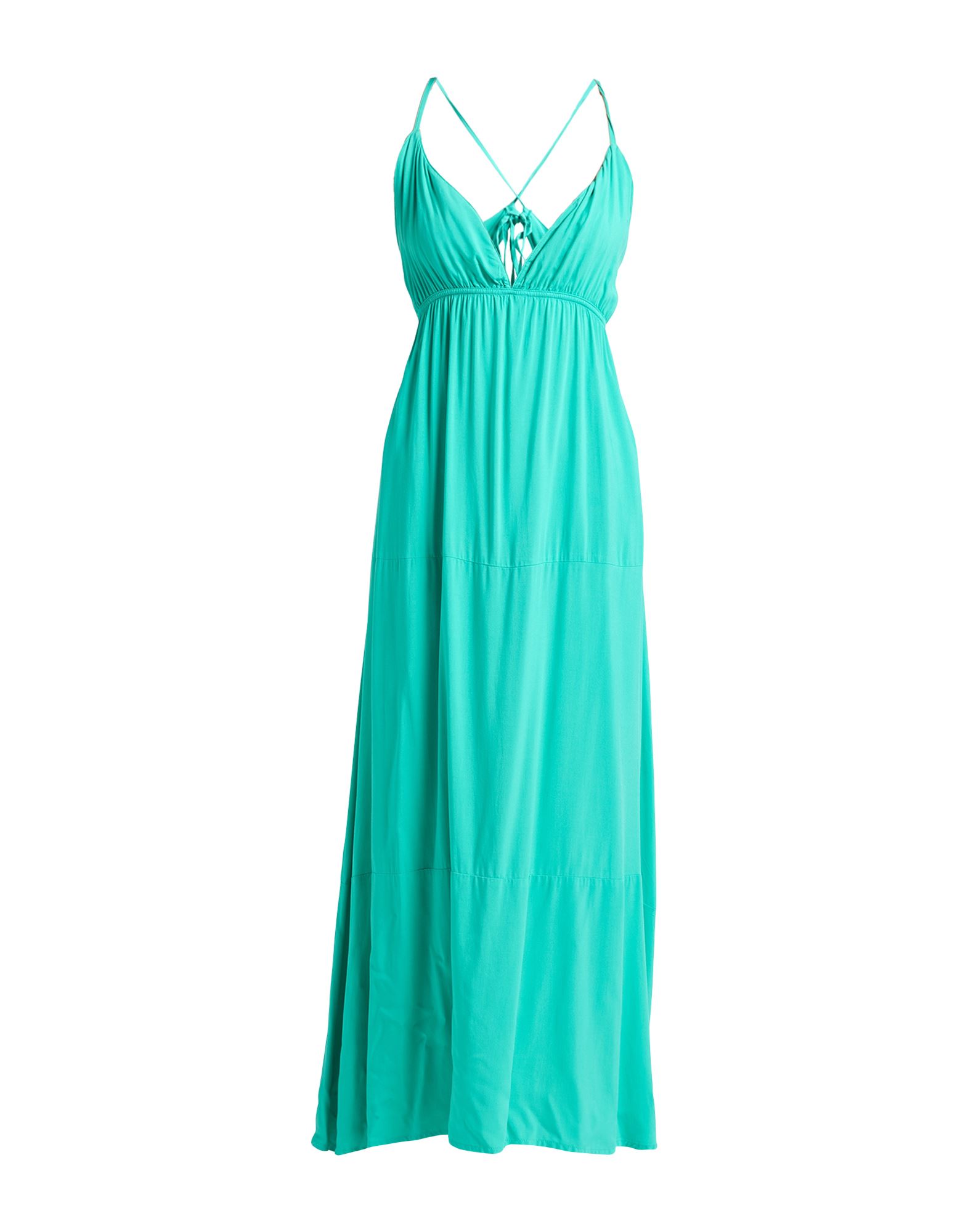 FRACOMINA Maxi-kleid Damen Tūrkis FRACOMINA Maxi-kleid Damen Tūrkis von FRACOMINA