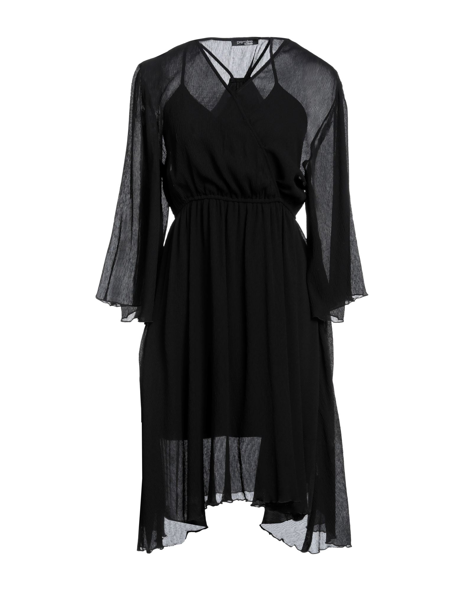 FRACOMINA Midi-kleid Damen Schwarz von FRACOMINA