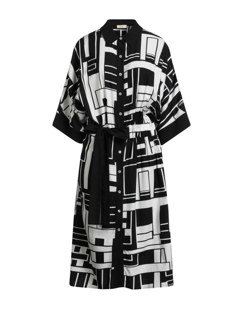 FRACOMINA Midi-kleid Damen Schwarz von FRACOMINA