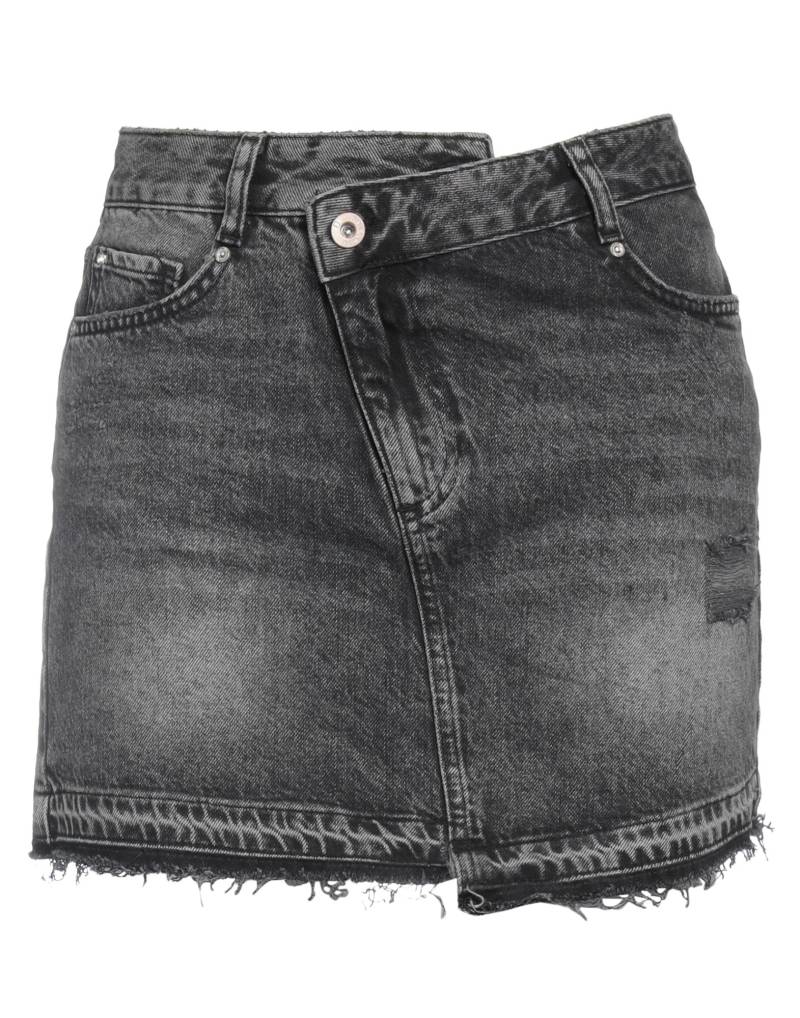 FRACOMINA Jeansrock Damen Schwarz von FRACOMINA