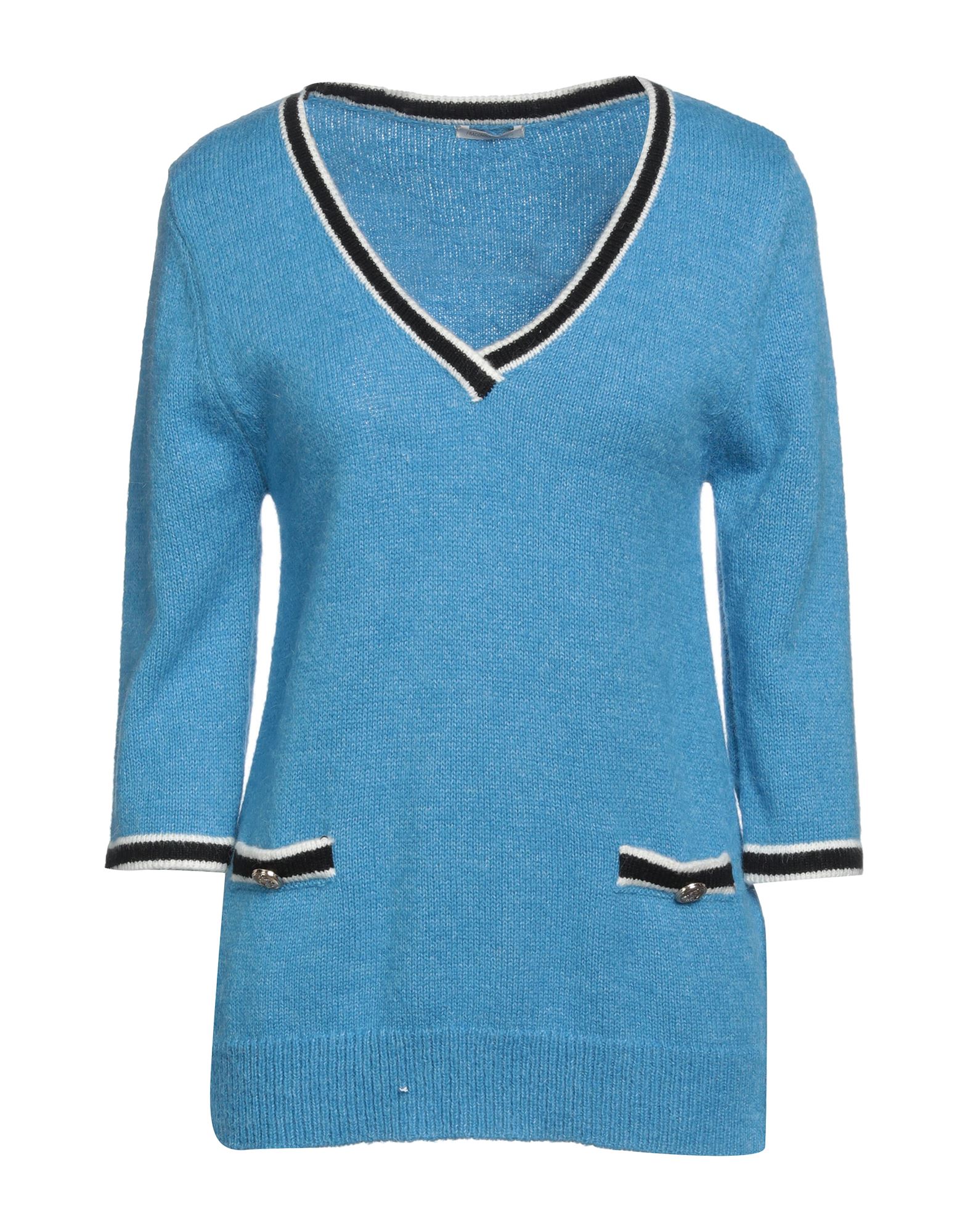 FRACOMINA Pullover Damen Azurblau von FRACOMINA