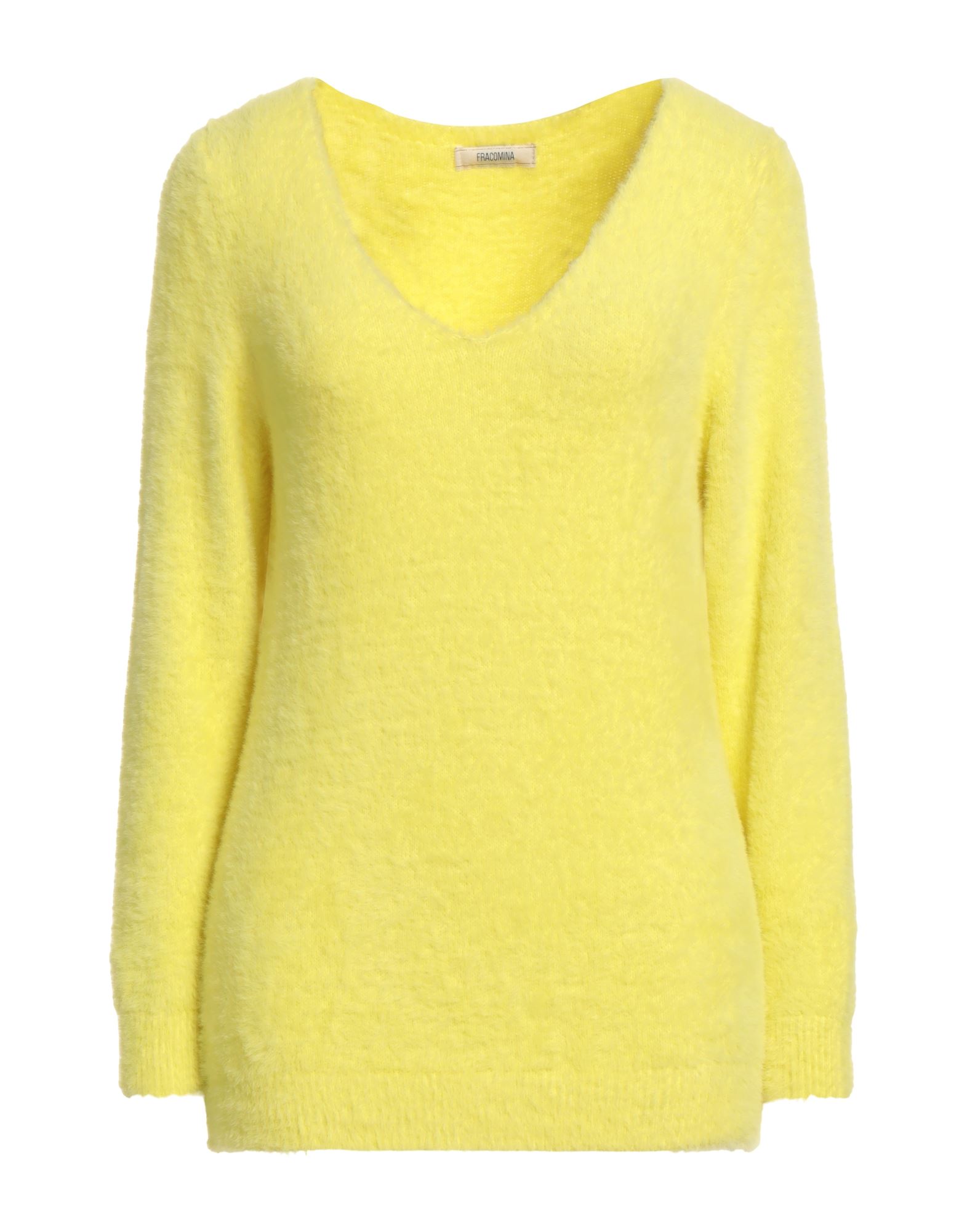 FRACOMINA Pullover Damen Gelb von FRACOMINA