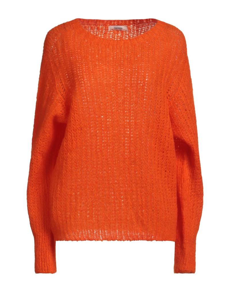 FRACOMINA Pullover Damen Orange von FRACOMINA