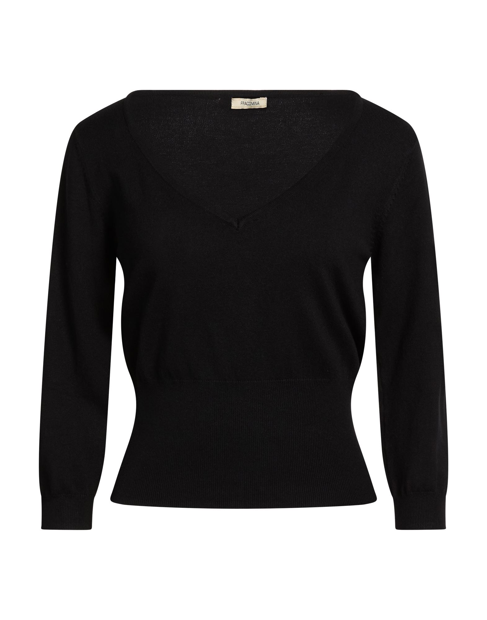 FRACOMINA Pullover Damen Schwarz von FRACOMINA