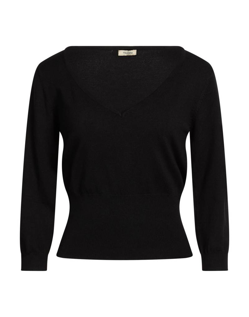 FRACOMINA Pullover Damen Schwarz von FRACOMINA