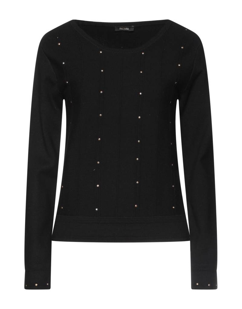 FRACOMINA Pullover Damen Schwarz von FRACOMINA