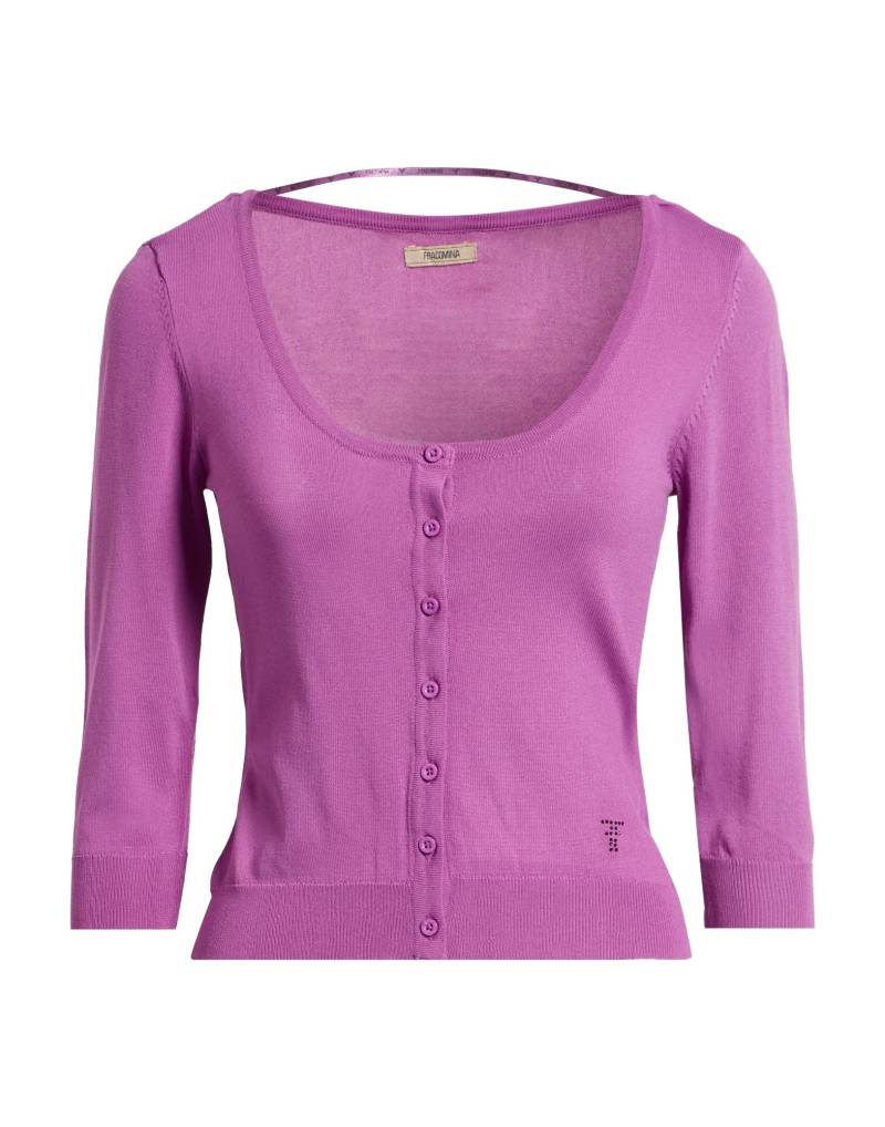 FRACOMINA Strickjacke Damen Malve von FRACOMINA