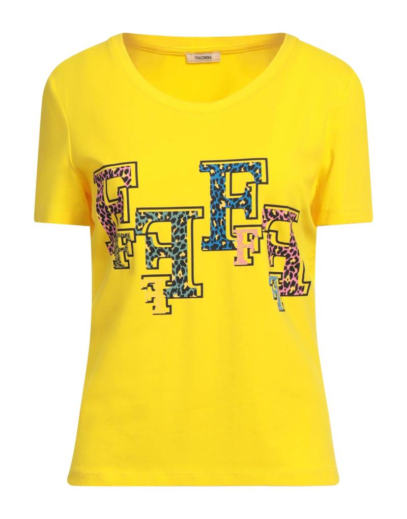 FRACOMINA T-shirts Damen Gelb von FRACOMINA