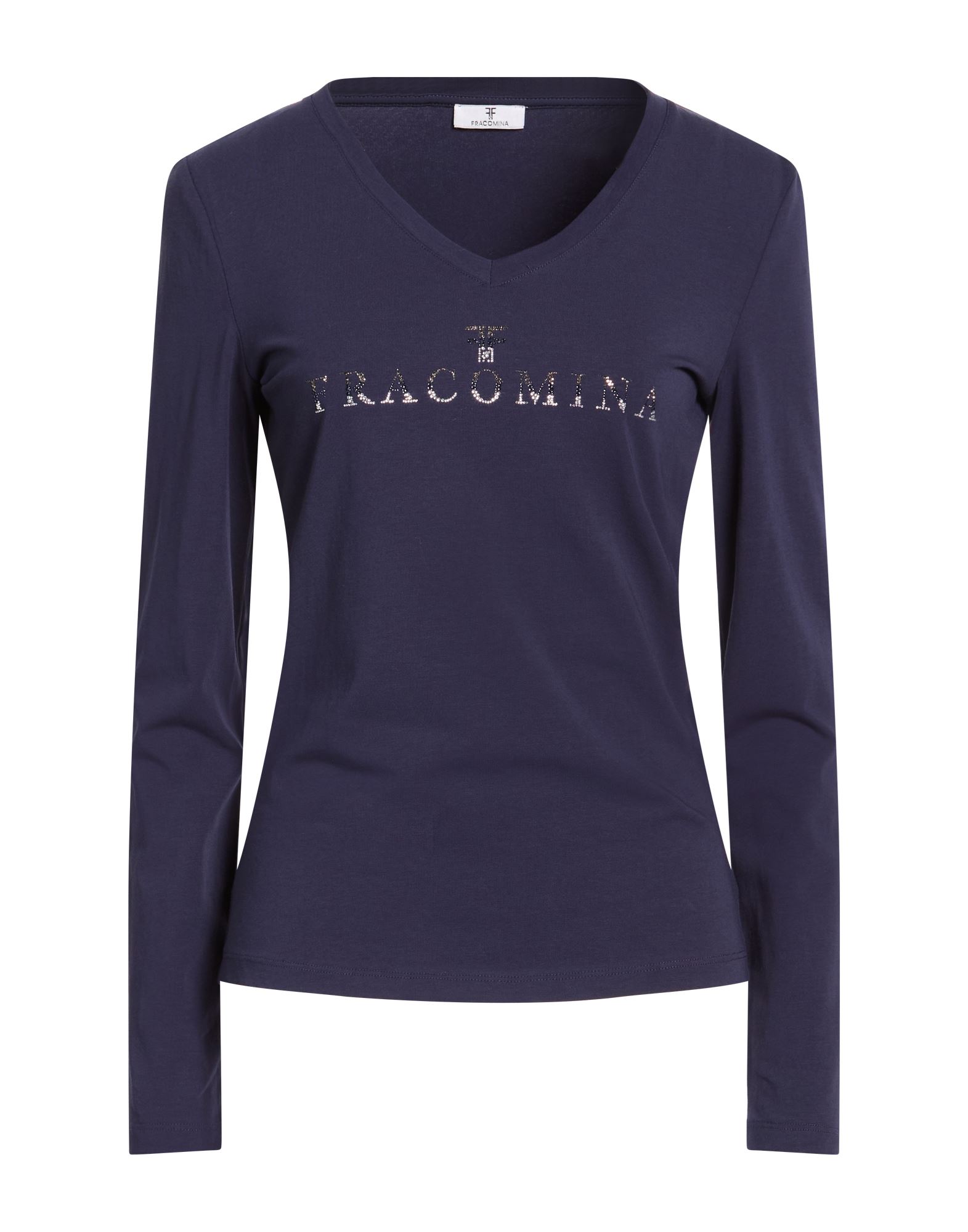 FRACOMINA T-shirts Damen Marineblau von FRACOMINA