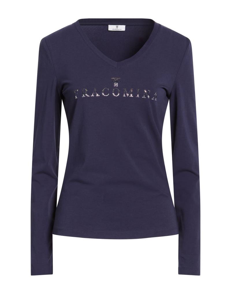 FRACOMINA T-shirts Damen Marineblau von FRACOMINA