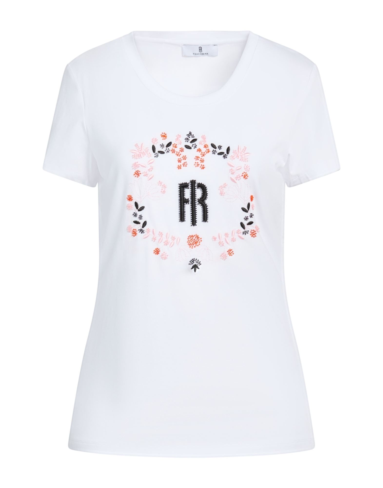 FRACOMINA T-shirts Damen Weiß von FRACOMINA