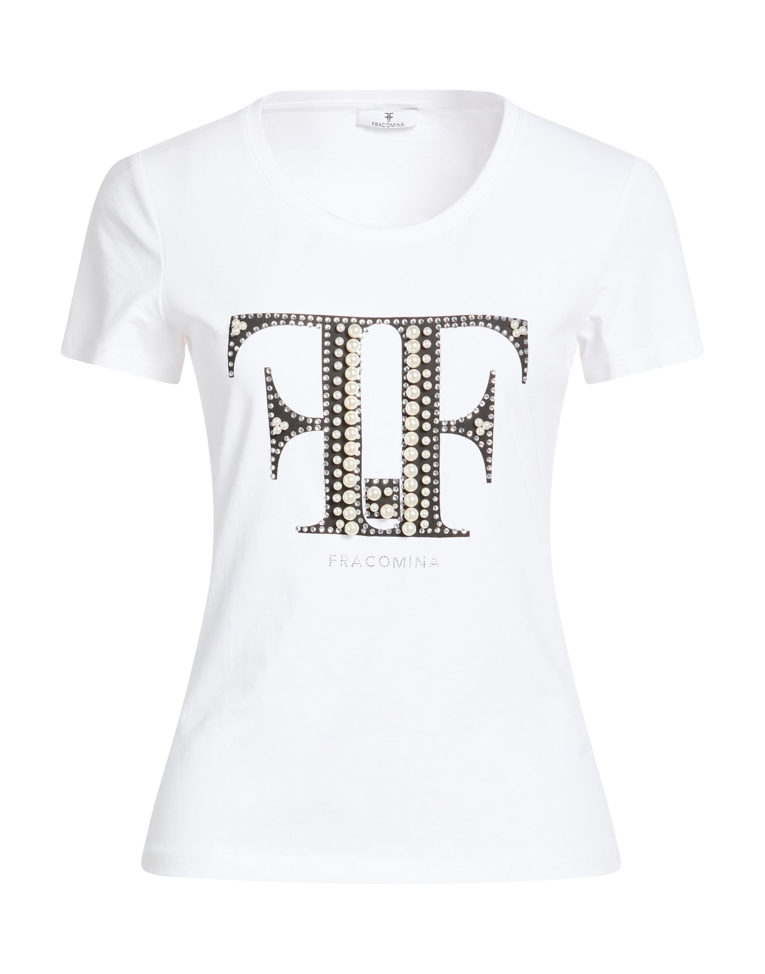 FRACOMINA T-shirts Damen Weiß von FRACOMINA