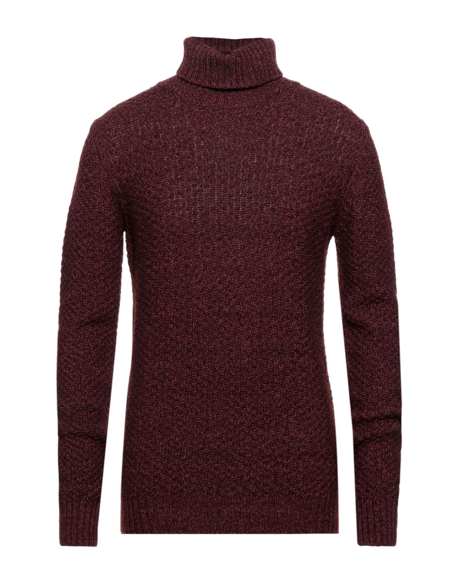 FRADI Rollkragenpullover Herren Bordeaux von FRADI