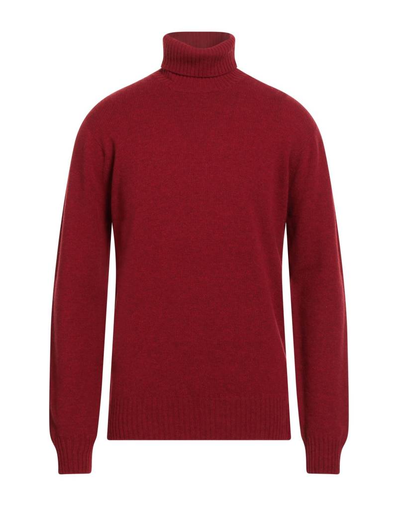 FRADI Rollkragenpullover Herren Ziegelrot von FRADI