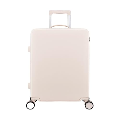 Trolley-Koffer Von Vorne Zu Öffnender Boarding-Koffer for Damen, 24-Zoll-Passwort-Reisekoffer, Universal-Rad-Trolley-Koffer Reisekoffer (Color : B, Size : 20) von FRADSDBU