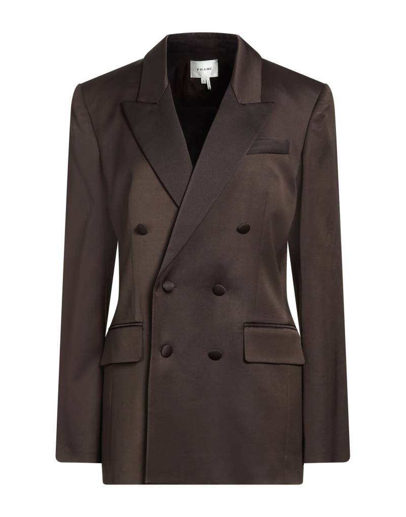 FRAME Blazer Damen Schokobraun von FRAME