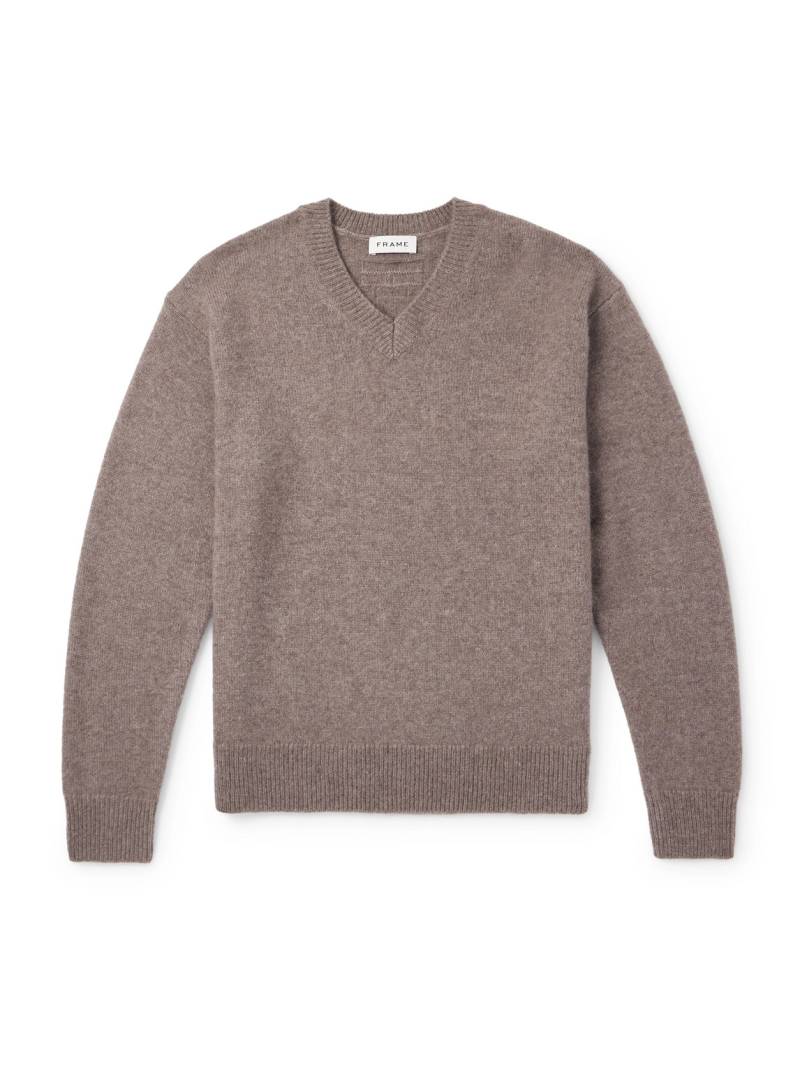 FRAME - Cashmere and Silk-Blend Sweater - Men - Brown - L von FRAME