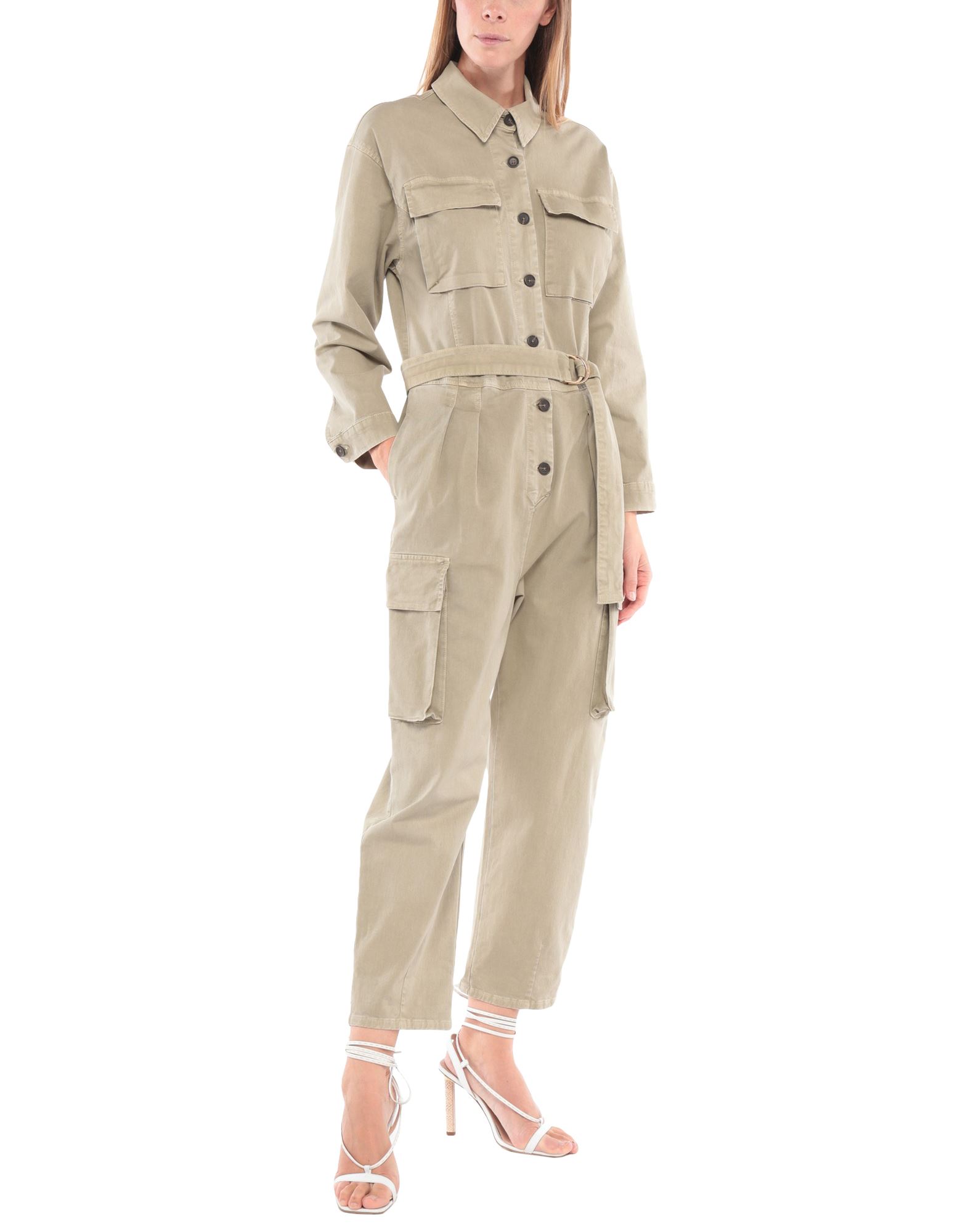 FRAME Jumpsuit Damen Militärgrün von FRAME