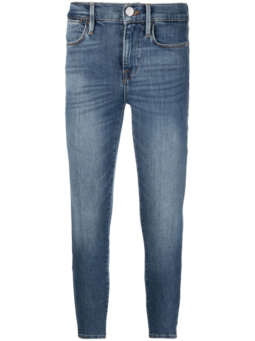 FRAME Jeans in Distressed-Optik - Blau von FRAME