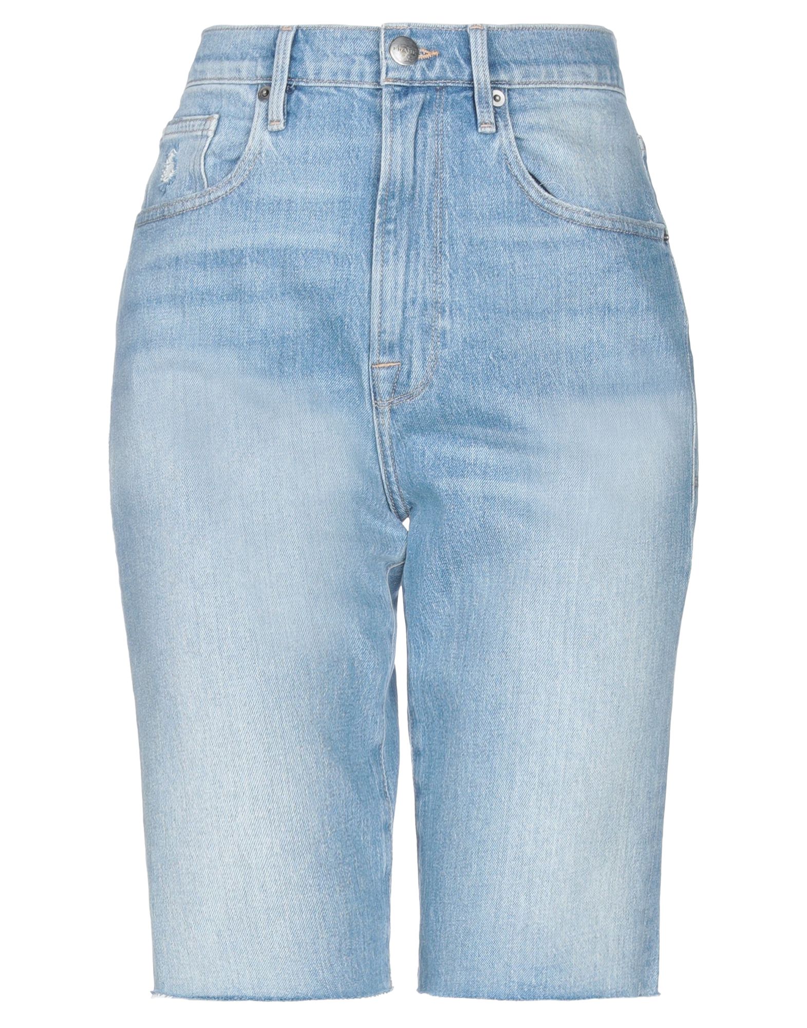 FRAME Jeansshorts Damen Blau von FRAME