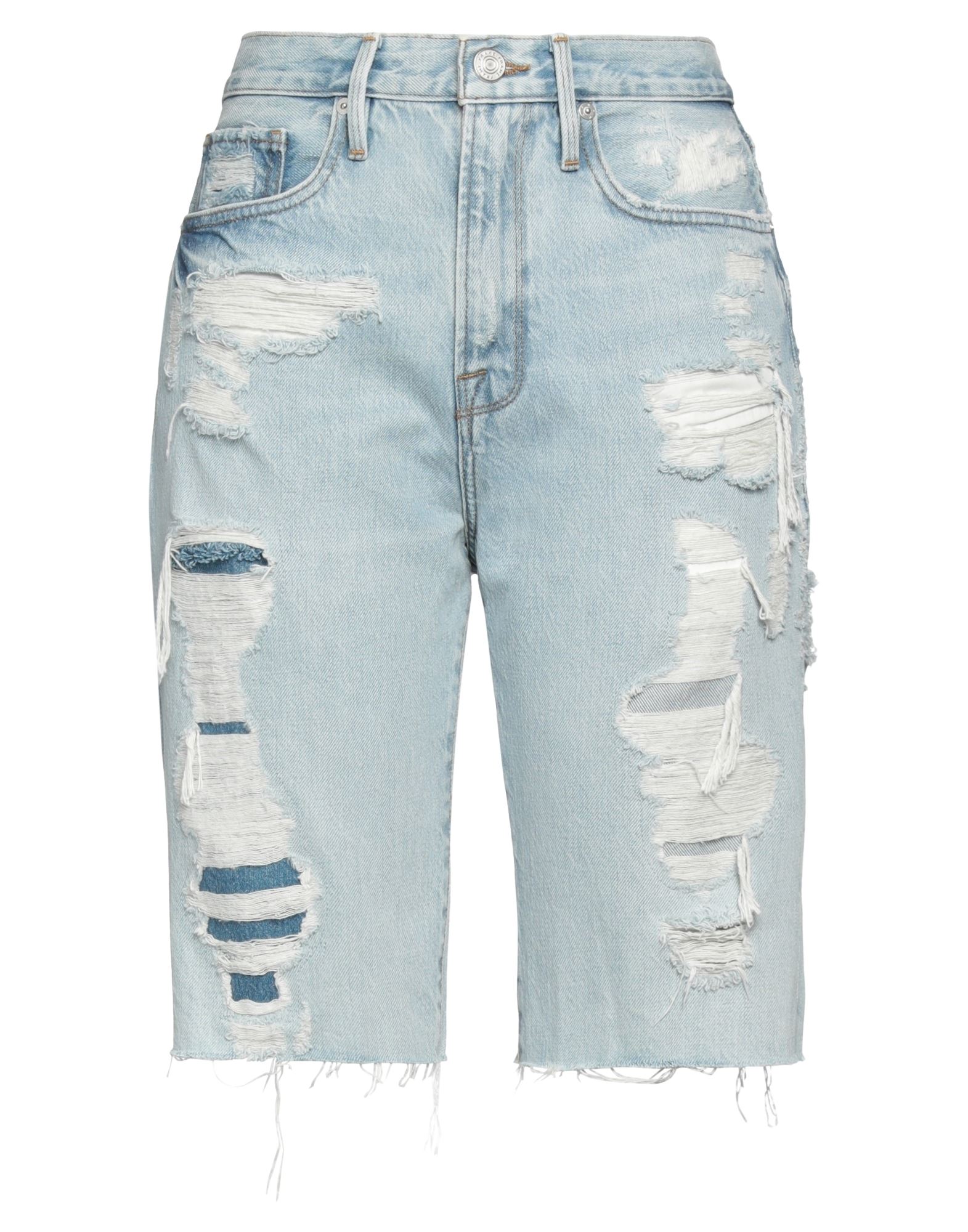 FRAME Jeansshorts Damen Blau von FRAME