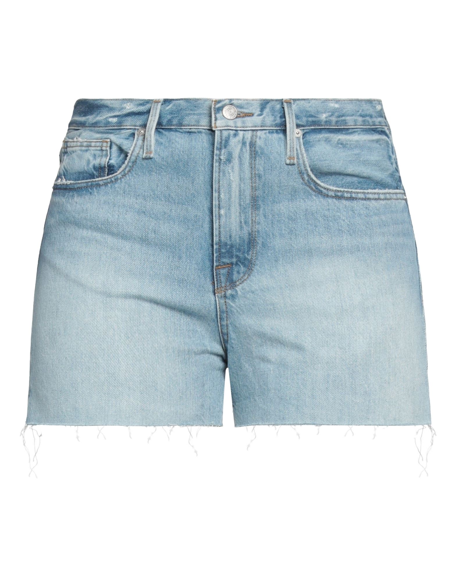 FRAME Jeansshorts Damen Blau von FRAME