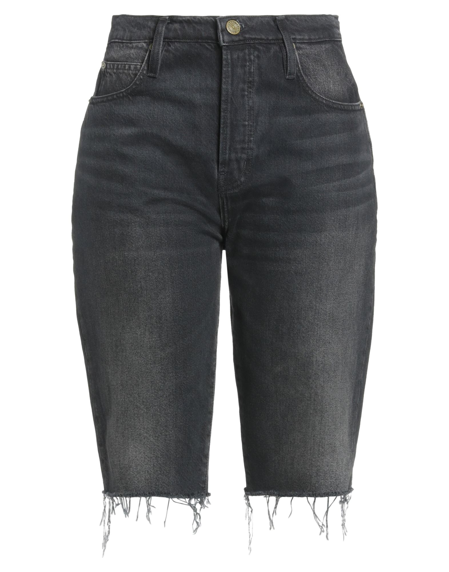 FRAME Jeansshorts Damen Schwarz von FRAME