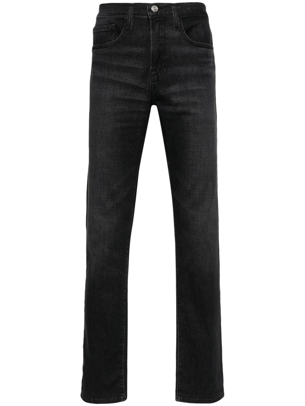 FRAME L'Homme Slim-Fit-Jeans - Schwarz von FRAME