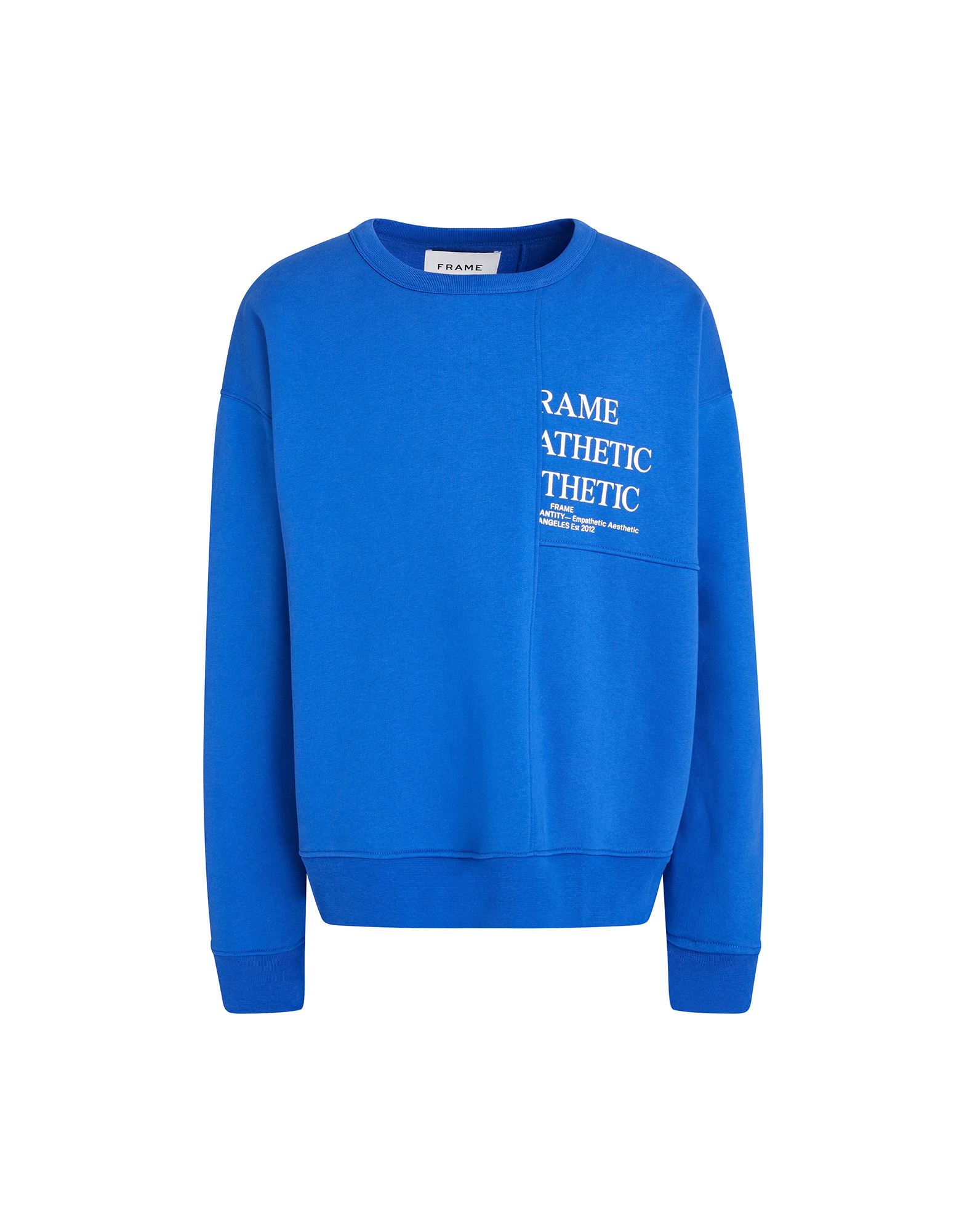 FRAME Sweatshirt Herren Blau von FRAME