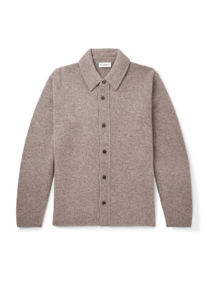 FRAME - Wool and Yak-Blend Cardigan - Men - Neutrals - M von FRAME
