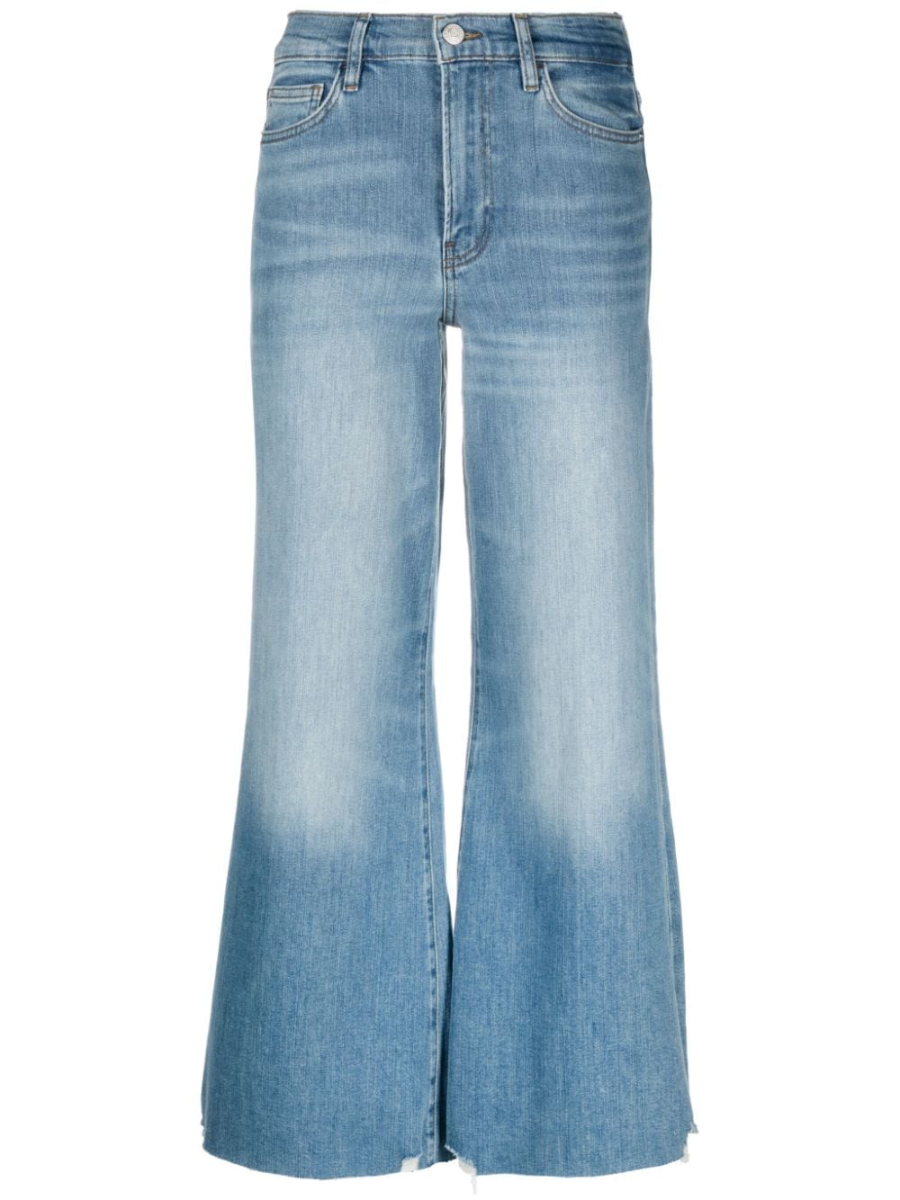 FRAME Weite Cropped-Jeans - Blau von FRAME