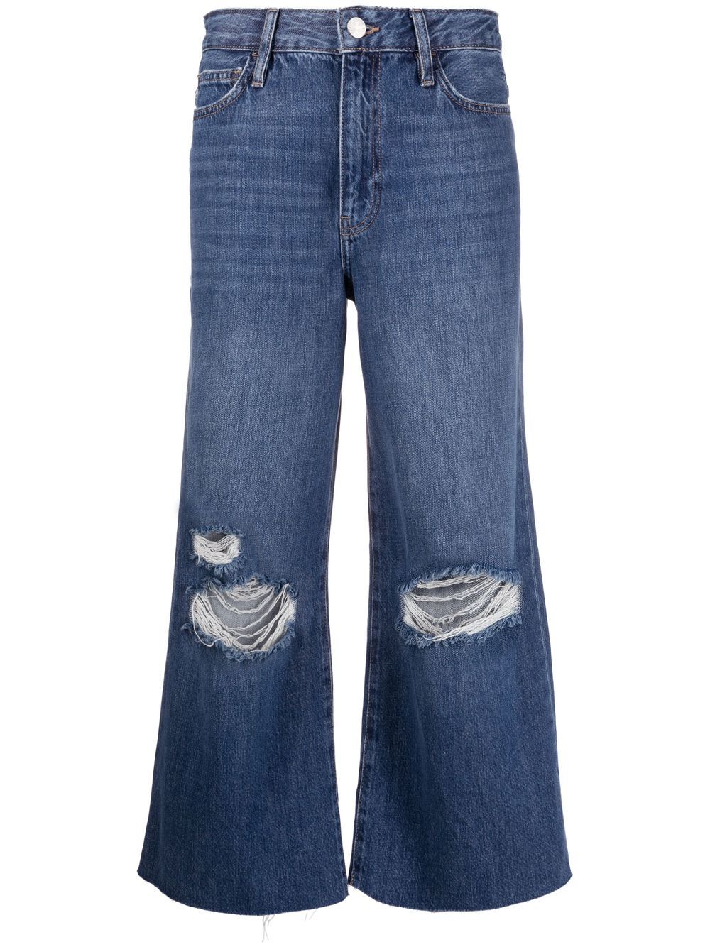 FRAME Cropped-Jeans - Blau von FRAME